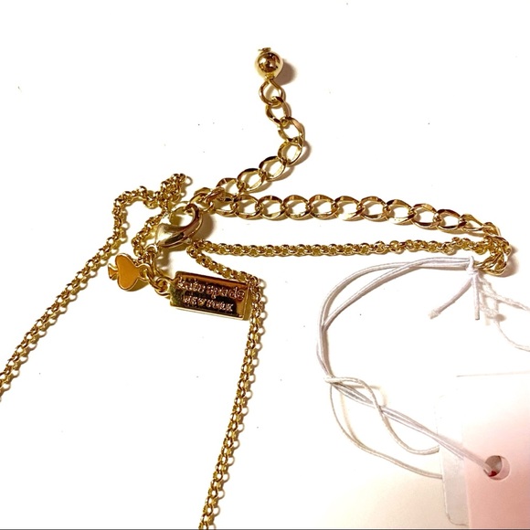 Kate Spade Yours Truly Pave Heart Pendant Necklace - Picture 4 of 5